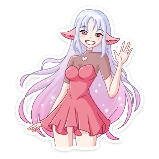 Стикер Флоренс @Nyasticks - 0