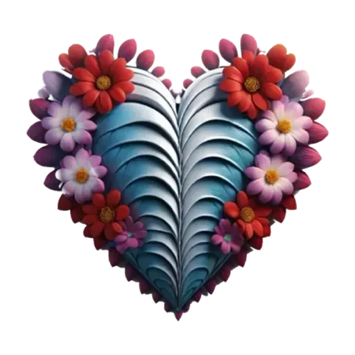 Стикер FlowerHeartPngMin - 1