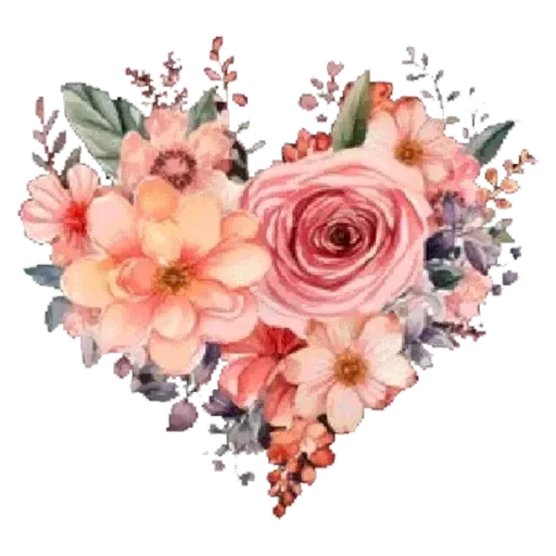 Стикер FlowerHeartPngMin - 1