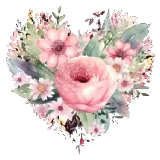 Стикер FlowerHeartPngMin - 1