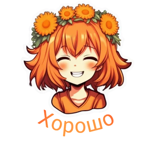 Стикер FlowerLOLI - 1