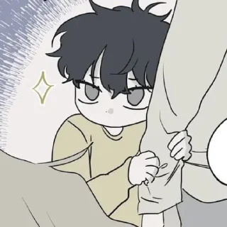 Стикер —Ночь у берега./ @SozdaiStickeriBot - 8