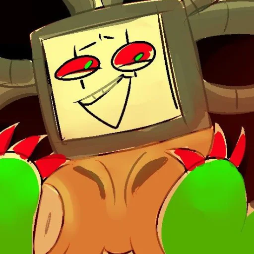 Стикер ғʟᴏᴡᴇʏ ʙʏ : @stickers_undertale - 7