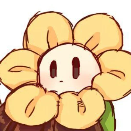 Стикер ғʟᴏᴡᴇʏ ʙʏ : @stickers_undertale - 6