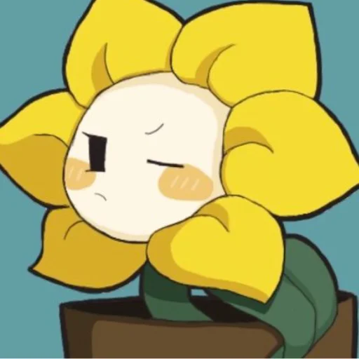 Стикер ғʟᴏᴡᴇʏ ʙʏ : @stickers_undertale - 1