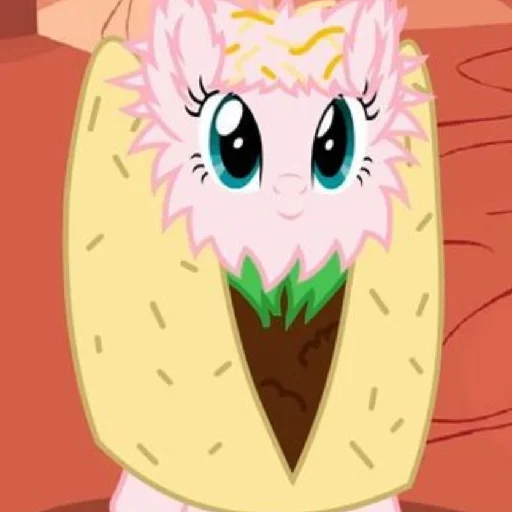 Sticker FlufflePuffMLPstick - 1