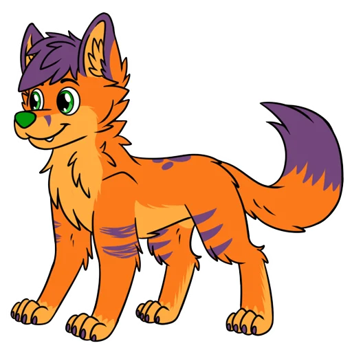 Стикер FluffyFoxy - 1