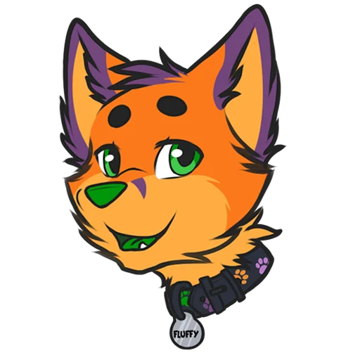 Sticker FluffyFoxy - 1