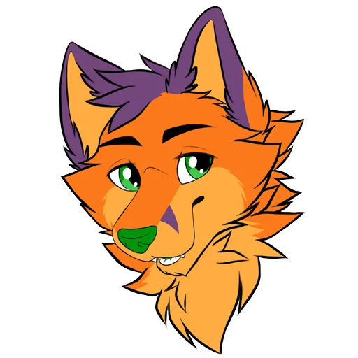 Sticker FluffyFoxy - 1