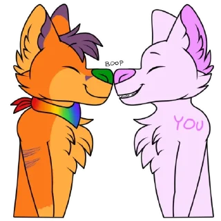 Стикер Fluffy Foxy - 11