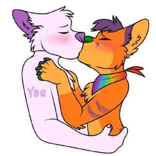 Стикер Fluffy Foxy - 6