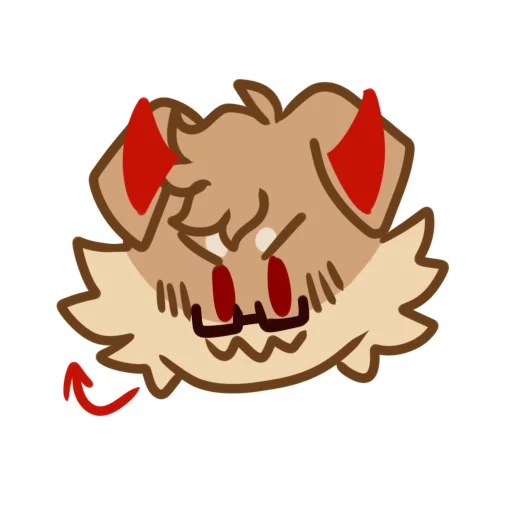 Sticker FluffyMax - 1