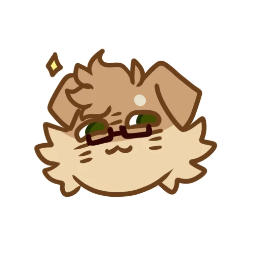 Sticker FluffyMax - 1