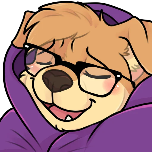 Стикер FluffyMax - 1