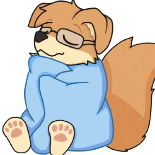 Стикер Fluffy Max - 1