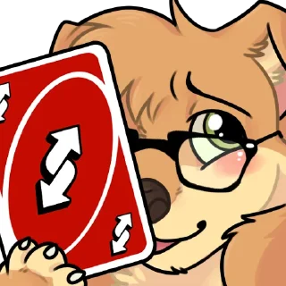 Стикер Fluffy Max - 6