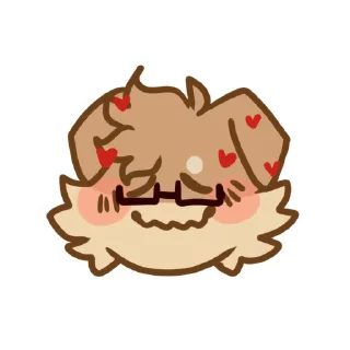 Стикер Fluffy Max - 10