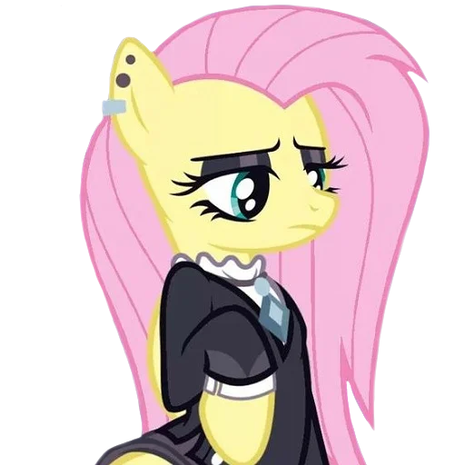 Sticker FluttershyGothmlpbots - 1