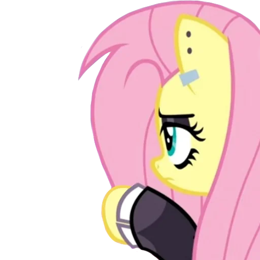 Стикер FluttershyGothmlpbots - 1