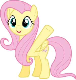 Sticker Fluttershy | @MLP_AnimatedStickers - 5