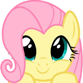 Sticker Fluttershy | @MLP_AnimatedStickers - 1
