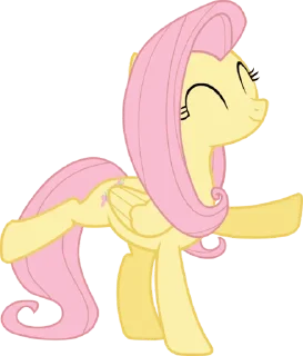 Sticker Fluttershy | @MLP_AnimatedStickers - 4