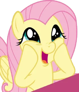 Sticker Fluttershy | @MLP_AnimatedStickers - 2