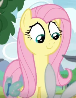 Sticker Fluttershy | @MyLittlePony_bots - 3