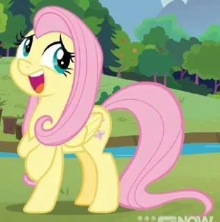 Sticker Fluttershy | @MyLittlePony_bots - 2
