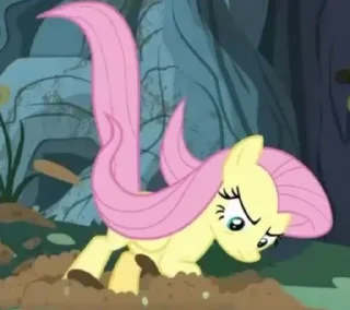 Sticker Fluttershy | @MyLittlePony_bots - 1