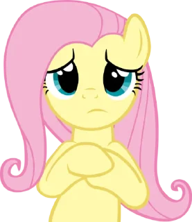 Sticker Fluttershy | @MyLittlePony_bots - 0