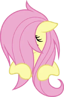 Sticker Fluttershy | @MyLittlePony_bots - 9