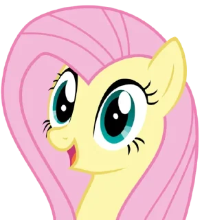Sticker Fluttershy | @MyLittlePony_bots - 2