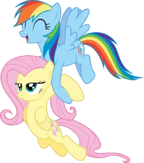 Sticker Fluttershy | @MyLittlePony_bots - 1