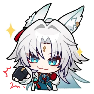 Стикер Крылатый Зверь и на волка охота｜@honkaistarrailofficial - 8