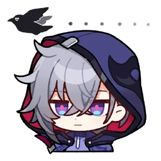 Стикер Крылатый Зверь и на волка охота｜@honkaistarrailofficial - 9