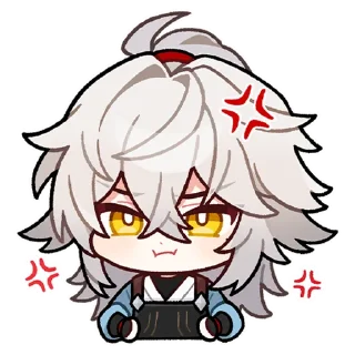 Стикер Крылатый Зверь и на волка охота｜@honkaistarrailofficial - 6