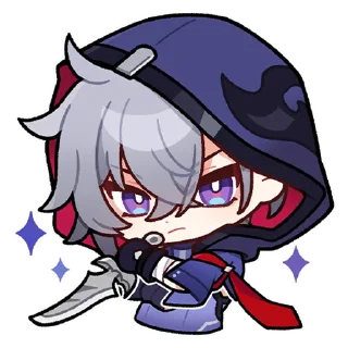 Стикер Крылатый Зверь и на волка охота｜@honkaistarrailofficial - 10