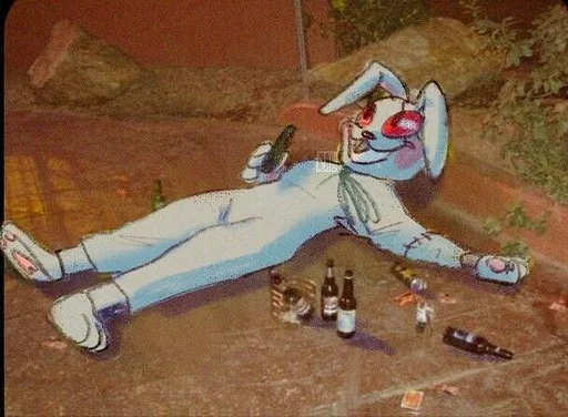 cartoon painting footwear