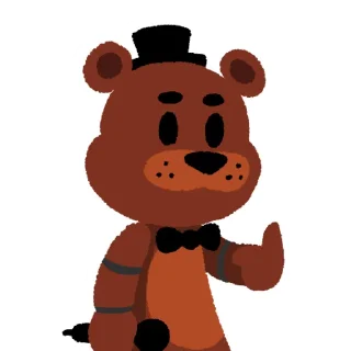 Sticker Five Nights at Freddy's (Smol Version) - 1