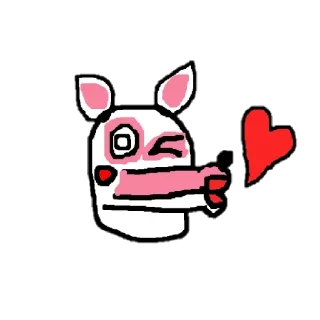 Стикер Fnaf 2 @mynamebratvey - 1