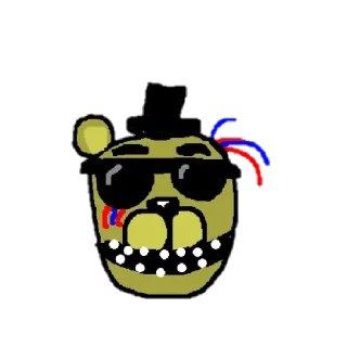 Стикер Fnaf 2 @mynamebratvey - 8