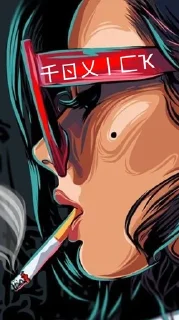 Стикер Фокс - 4