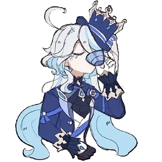 Стикер Furina (Genshin Impact) - 6