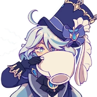 Стикер Furina (Genshin Impact) - 7