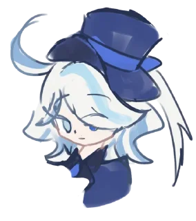 Стикер Focalors🌊 @akylahori - 8