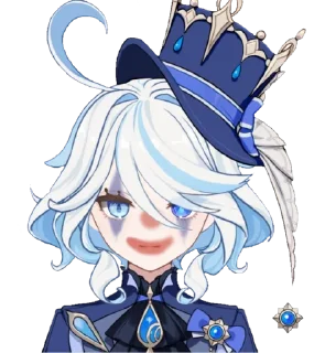 Стикер Focalors🌊 @akylahori - 3