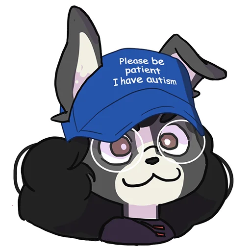 Стикер Foggy (by @nitimole) - 10