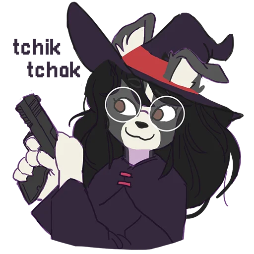 Стикер Foggy (by @nitimole) - 3