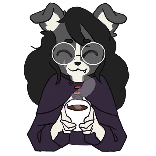 Стикер Foggy (by @nitimole) - 0